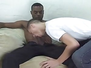 Huge Black Cock Fucks White Boy